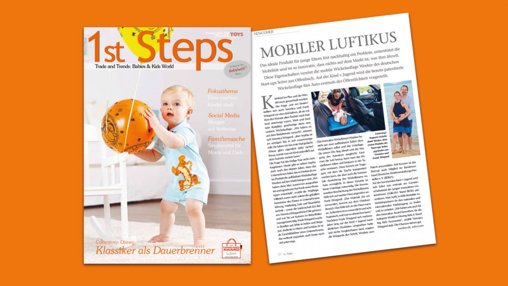, Mobiler Luftikus – 1st Steps, Messeausgabe 2018, S. 58, Weekee